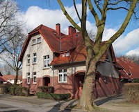 Die Kolonie Landwehr vor den Zechentoren. Foto: LWL / Holtappels